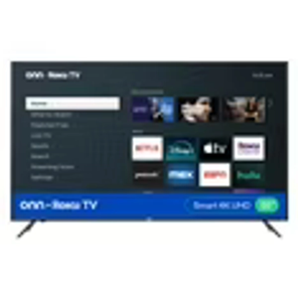 onn 55” Class 4K UHD (2160P) LED Roku Smart Television HDR (100012586)