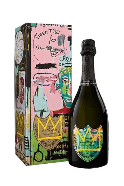 Dom Pérignon : Vintage Jean-Michel Basquiat Special Edition - Tribute to Jean-Michel Basquiat* - Collection - Yellow Design 2015
