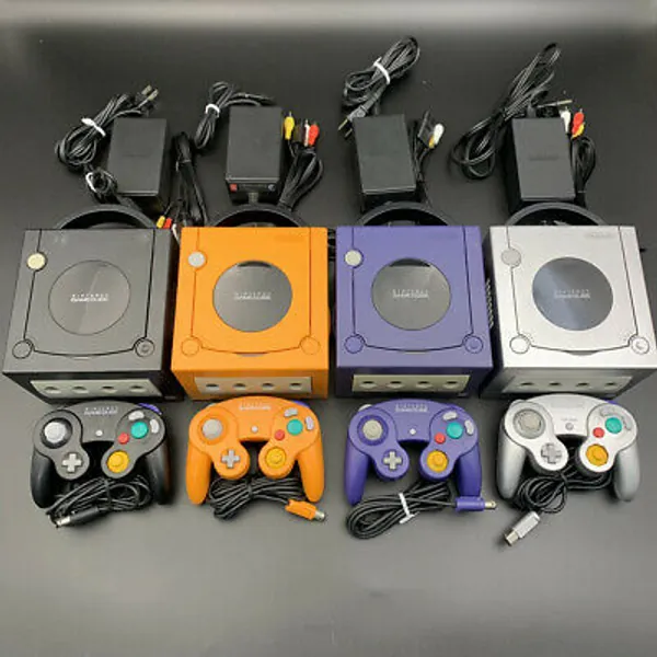 Nintendo GameCube DOL-001 console+OEM controller Used NTSC-U/C(US/Canada)  | eBay