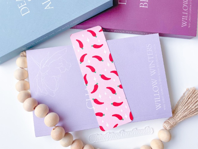 Spicy Pepper - Paper Bookmark | Default Title