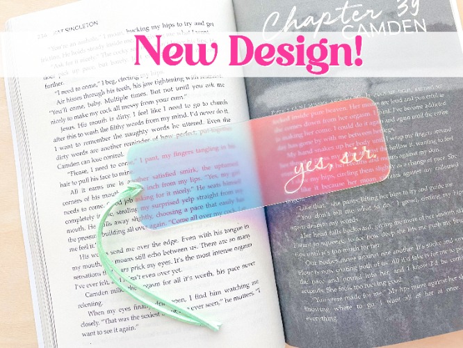 Yes Sir - Iridescent Bookmark | Mint Green