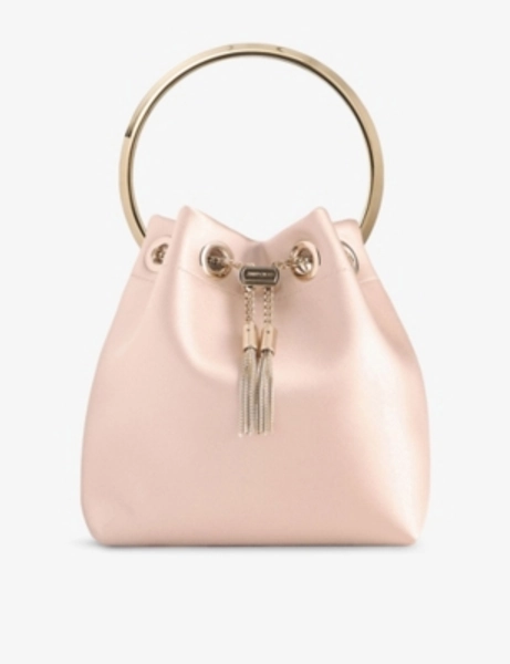 Bon Bon Satin Top-Handle Bag