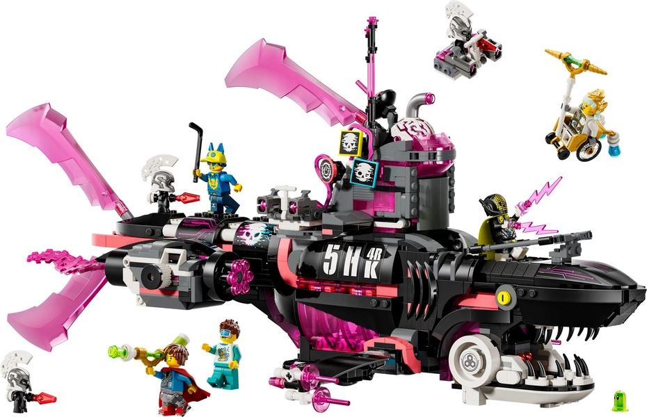 Nightmare Shark Submarine 71500 | LEGO® DREAMZzz™ 
