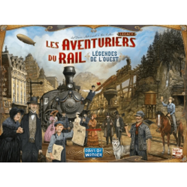 Les Aventuriers du Rail Legacy - Légendes de l'Ouest