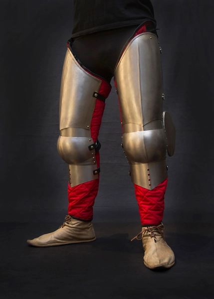 Churburg Style Leg Harness - Medieval armor shop | Forge of Svan