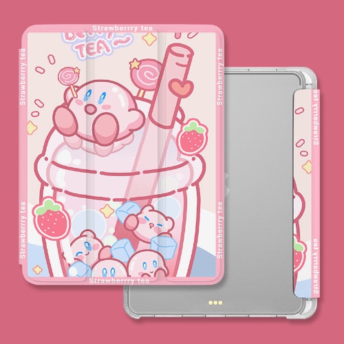 Kirby iPad Cases with Food Art - A