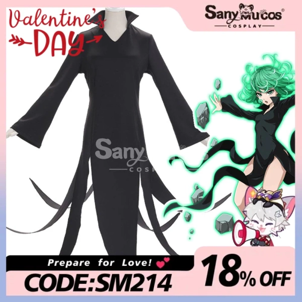 【In Stock】Anime One Punch Man Cosplay Tatsumaki Cosplay Costume
