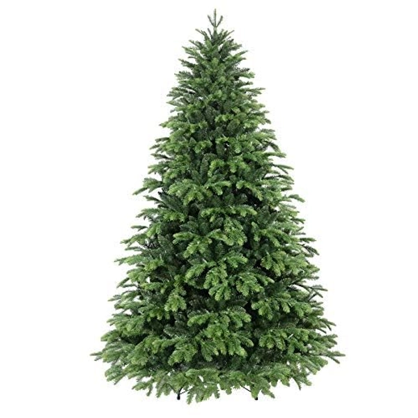 Giulia Grillo Sapin de Noël Artificiel 210 cm, 2382 Branches, Arbre de Noël Artificiel Luxury Effet réel, PE/PVC, Vert