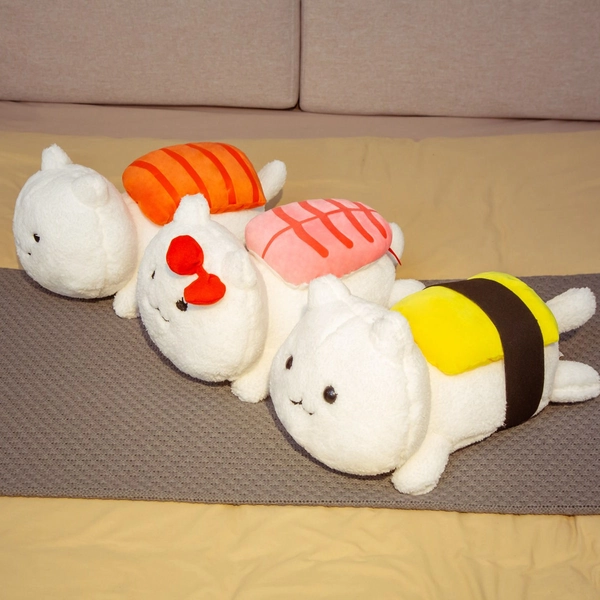 Kawaii Sushi Cat Plush Toy