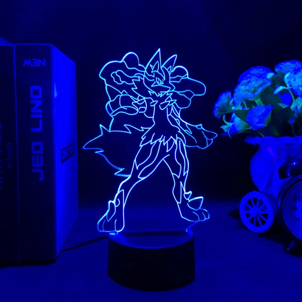 LED Light Bedroom Light Gaming Room Decor - Lucario