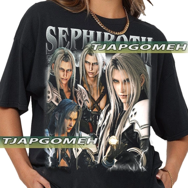 Sephiroth Vintage T-Shirt, Gift For Woman and Man Unisex T-Shirt