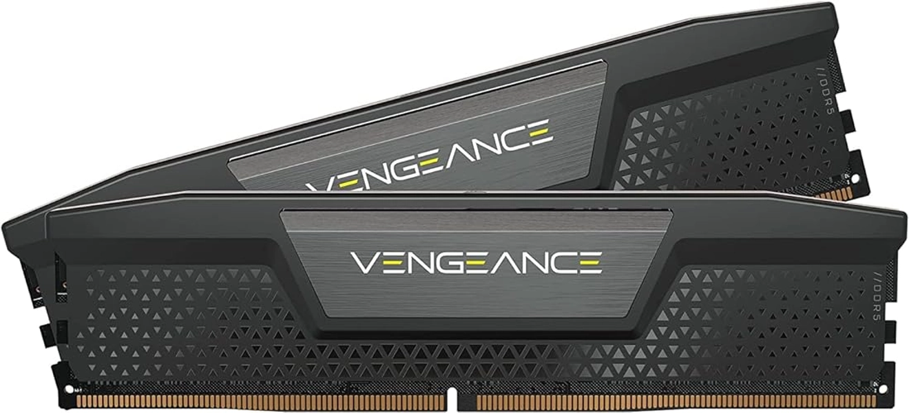 CORSAIR VENGEANCE DDR5 RAM 64GB (4x16GB) 5600MHz CL36 Intel XMP iCUE Compatible Computer Memory - Black (CMK64GX5M4B5600C36)