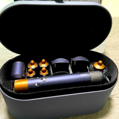 Dyson Airwrap Complete Long Multi Haarstyler Nachtblau/Kupfer, inkl 6 Aufsätze, Lockenwickler Warmluft, Brustlanges& Langes Haar, Lockenstab verschiedenen Aufsätzen Warmluftbürste Föhnbürste, Blau