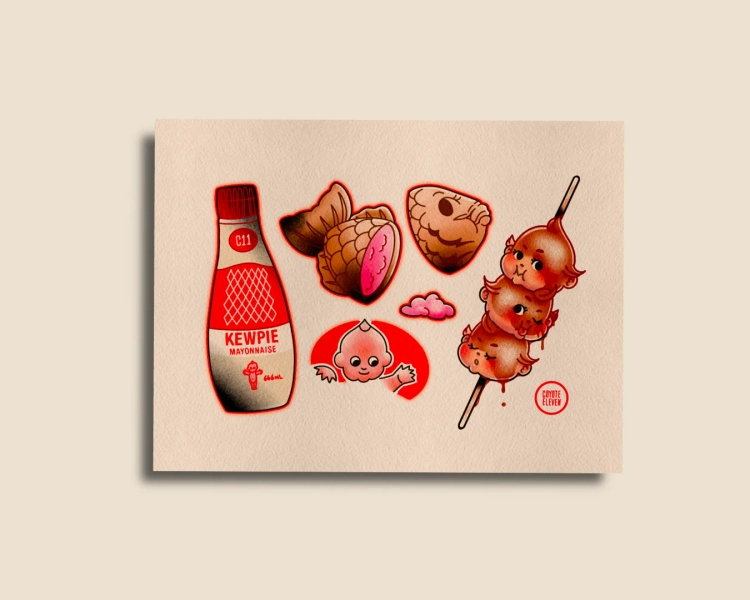 Kewpie Print