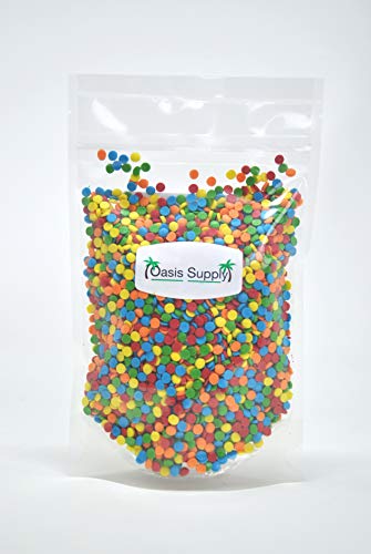 Edible Confetti Sprinkles, Primary Color Sequins, 8 Ounces, For Cake and Cookie Decoration - 8 Ounces