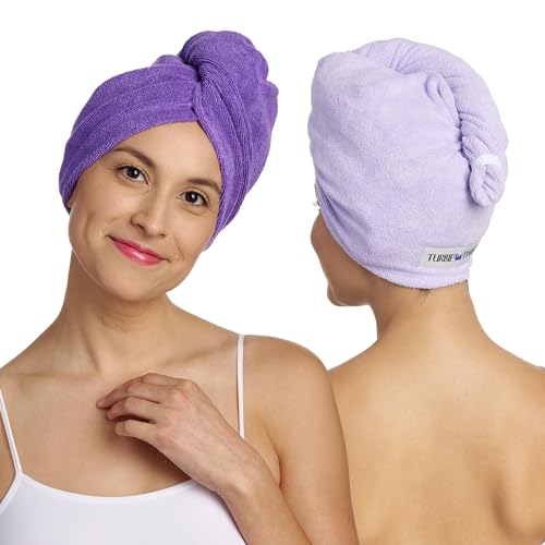Turbie Twist Microfiber Hair Towel - 2 Pack