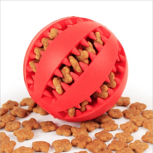 Interactive Elasticity Ball: Durable Dog Chew Toy - Yellow