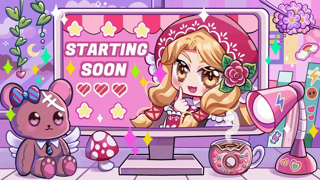 Custom Animated Loading Screen-CHIBI Style  by ShiningRie (@ShiningRie)