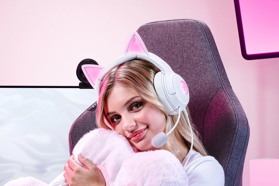 Razer Kraken Kitty V2 - White