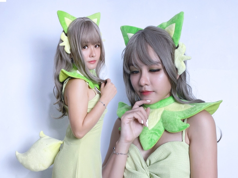 Sprigatito Cosplay Collar