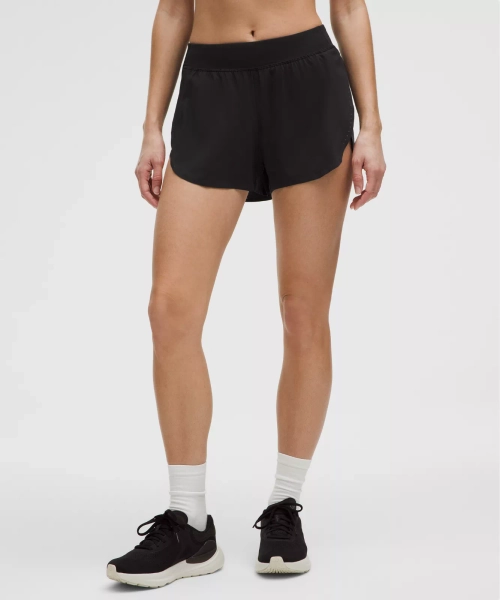 Fast and Free High-Rise Classic-Fit Split Short 3"