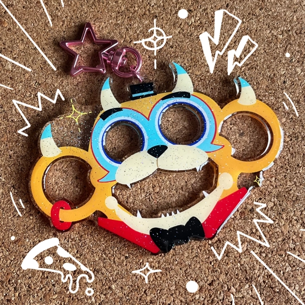 Freddy | Fazduster | Five nights at freddys, FNAF | Key charm