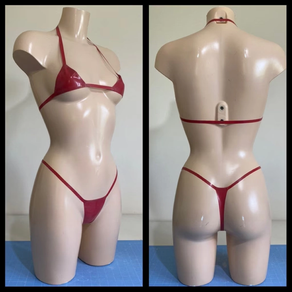 Latex Micro Bikini