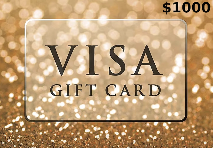 Visa Gift Card $1000 US