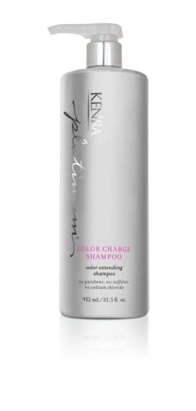 Kenra Platinum Color Charge Shampoo/Conditioner | Color Extending | Recharges Hair Color Up To 50 Washes | Lightweight Moisturizer |Maximum Color Retention |All Hair Types & Colors