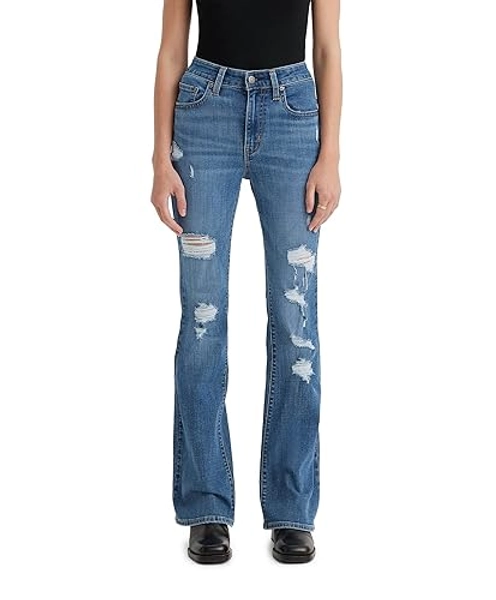 Levi's Women's 726 High Rise Flare Jeans (Also Available in Plus)