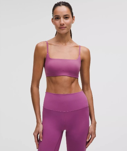 Like a Cloud Spaghetti-Strap Bra Light Support, A/B Cup - Mystic - 4