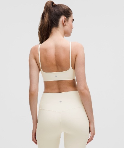 Like a Cloud Spaghetti-Strap Bra - Light Ivory - 4