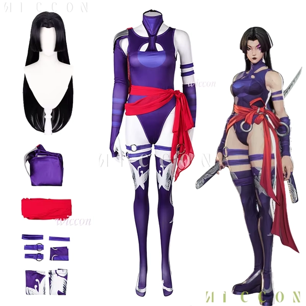 Psylocke Sai Marvels Rival Full Set Cosplay!