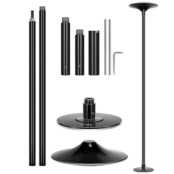 VIVOHOME Professional Spinning Dancing Pole, 45mm Portable Dance Pole for Home Fitness