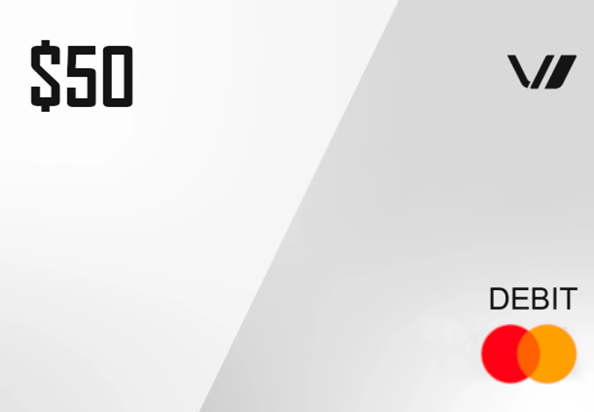 Virtual Mastercard $50 Gift Card (6 Months Expiration)