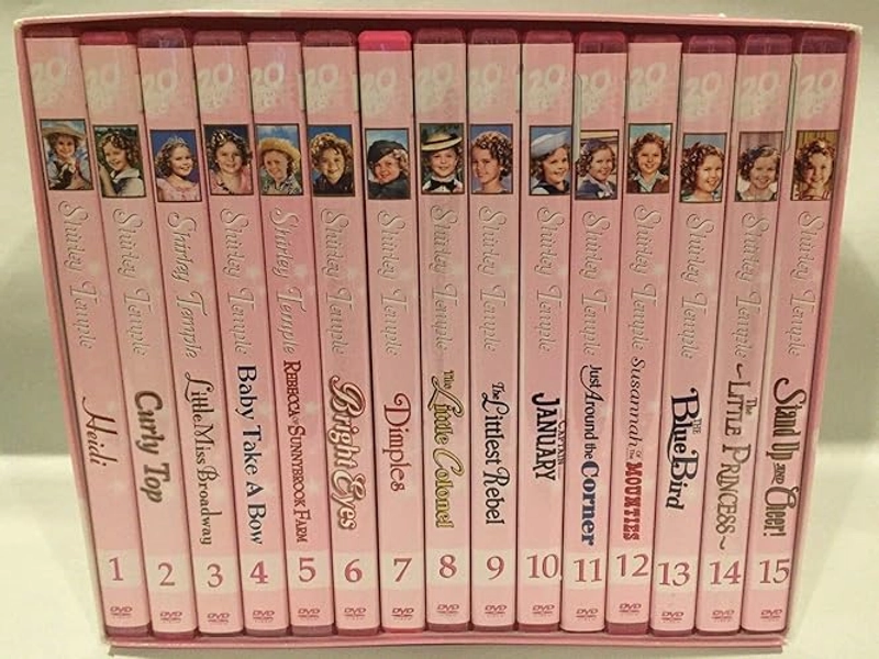 The Shirley Temple Ultimate Collection - 15 DVDs