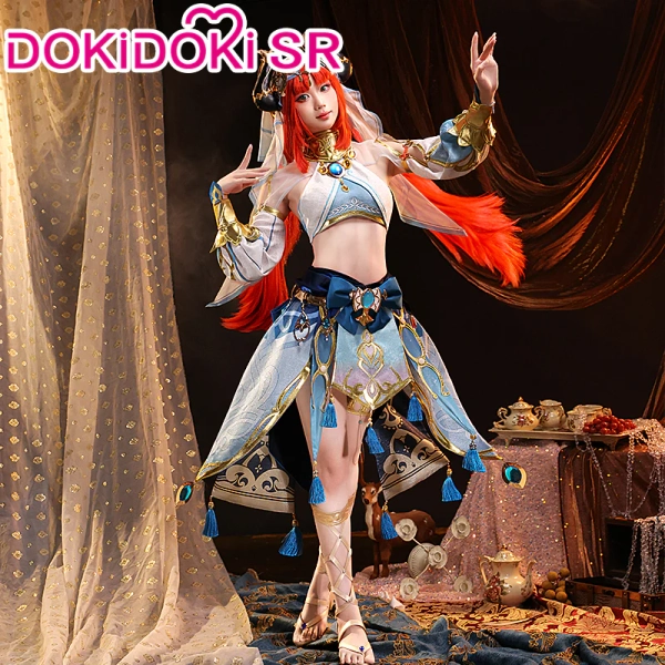 【Ready For Ship】【Clearance Sale】【Last Batch】【Size S-2XL】DokiDoki-SR Game Genshin Impact Nilou Costume  Sumeru