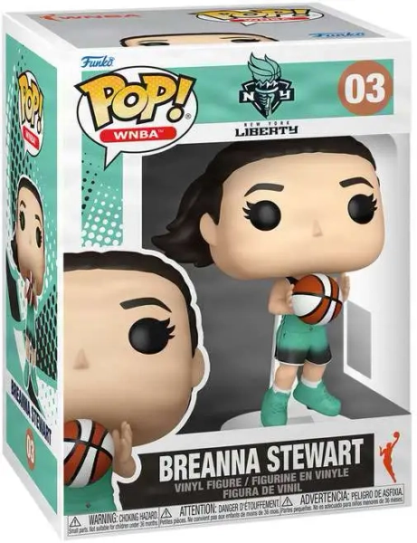 Funko New York LIberty POP! WNBA Breanna Stewart Vinyl Figure #03 (Pre-Order ships June)
