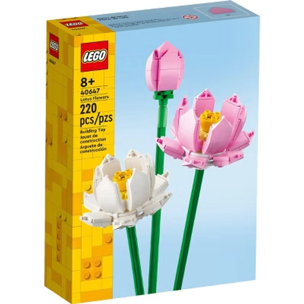 LEGO Lotus Flowers Building Toy Set 40647