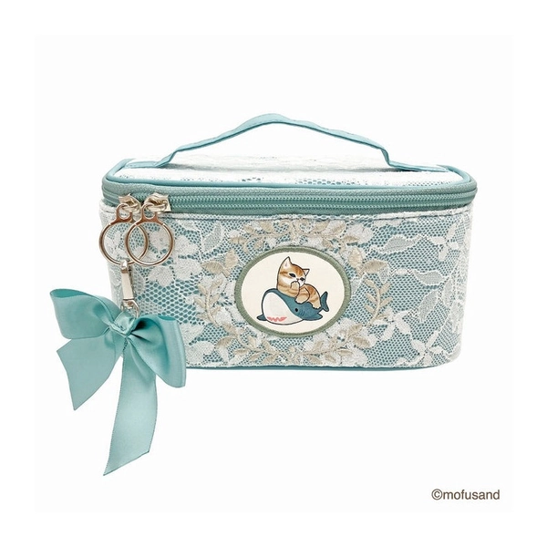 Vanity Pouch BL mofusand Lace x Embroidery