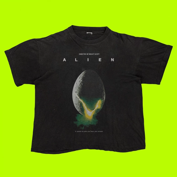 Alien Ridley Scott Classic Sci-Fi Horror Movie Heavy Cotton Tee, Alien Romulus, Unisex Tshirt, SciFi Shirt, Alien 1979 Movie