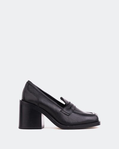 Handel Black Leather | Black / 41