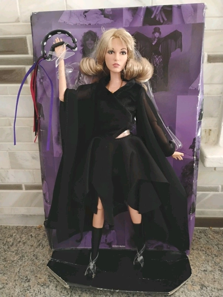 Mattel 2023 Barbie Signature Stevie Nicks Doll NWOB Never Removed From Cardboard