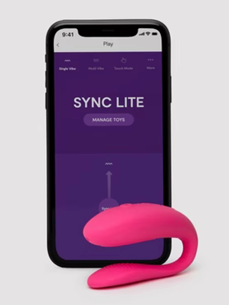 We-Vibe Sync Lite App Controlled Rechargeable Couple's Vibrator