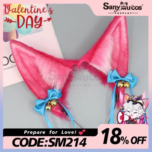 【In Stock】Game League of Legends Cosplay Spirit Blossom Ahri Ears Cosplay Props