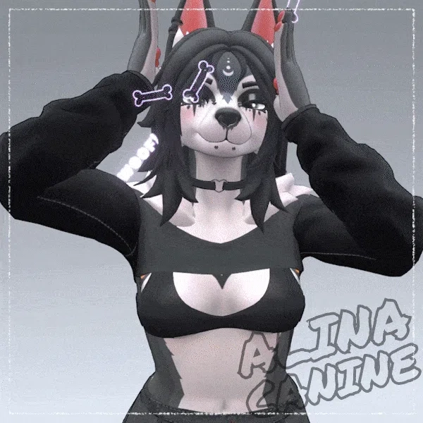 Alina Canine - VRChat Dog Furry Model/Avatar by TheRPGslayer