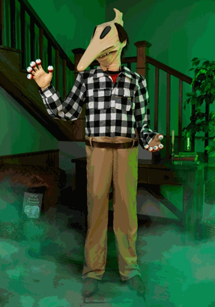 6.3FT Animatronic Beetlejuice Adam Decoration | Halloween Animatronics