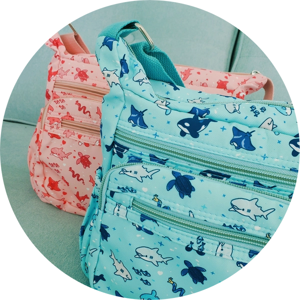 Fish Friends Crossbody Bag
