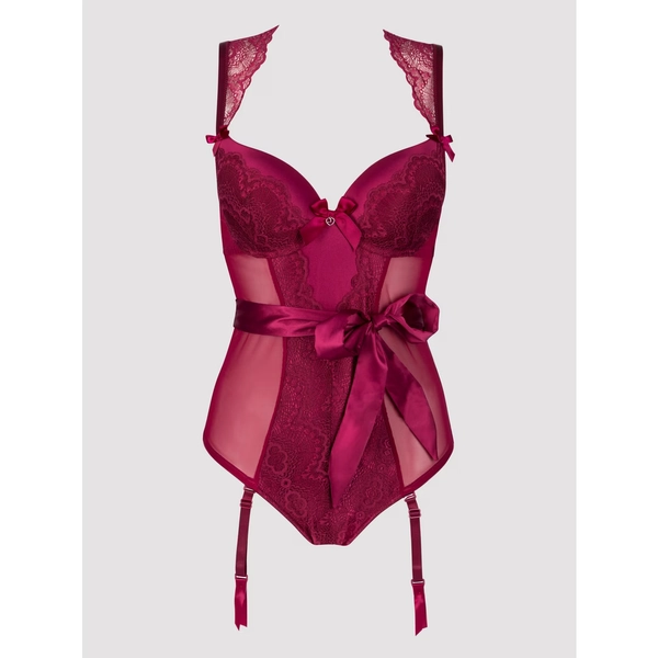 Lovehoney Moonlight Wine Crotchless Plunge Body