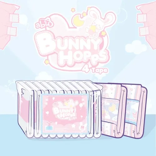 BunnyHopps 4-Tape | XLarge / No Scent / Sample - 2 Diapers
